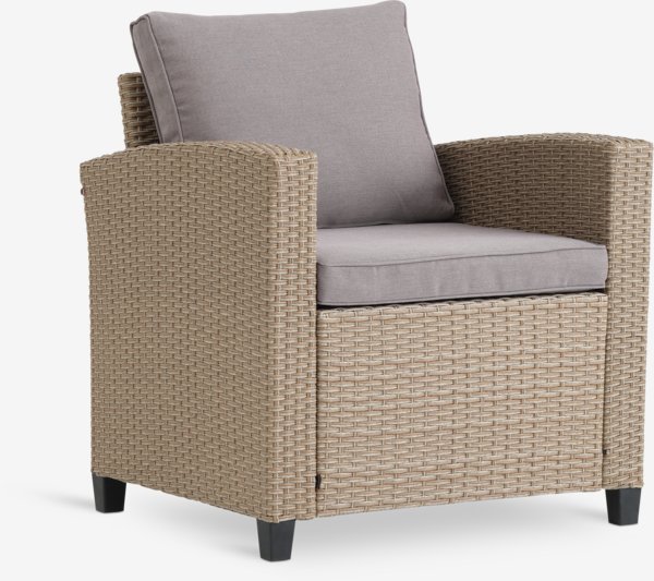 Loungestol AGERMOSE natur