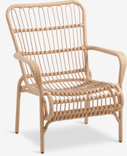 Poltrona lounge BIRKEMOSE naturale