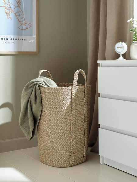 Laundry basket DAN W37xL37xH55cm
