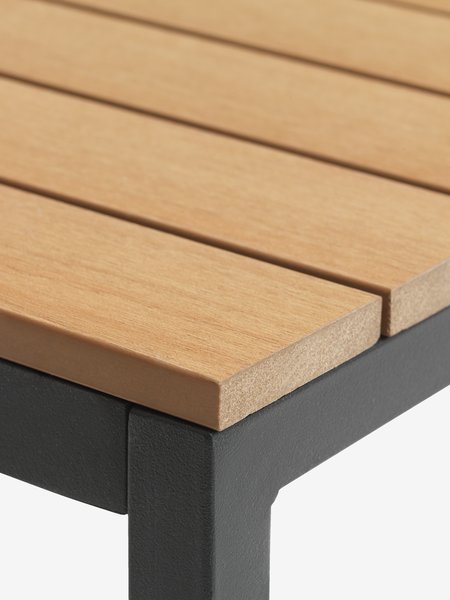 Tavolo lounge GAMST P75xL75 cm naturale